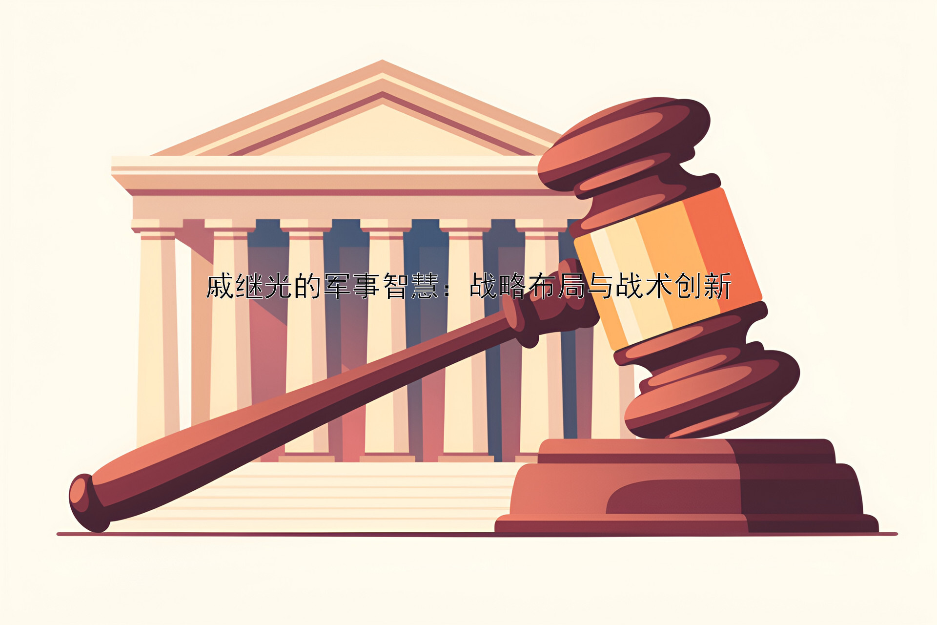 戚继光的军事智慧：战略布局与战术创新